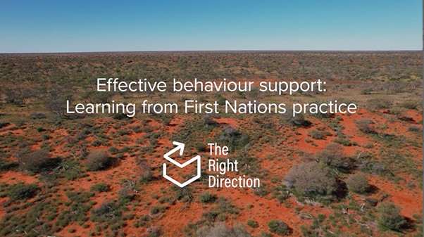Effective behaviour support: Learning from First Nations practice 